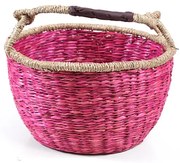 Καλάθι Αποθήκευσης (Φ25x16) Soulworks Pink S 0680039