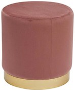Σκαμπό Dash βελούδο σάπιο μήλο-χρυσό Φ35x35εκ 35x35x35 εκ.