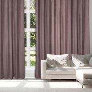 Κουρτίνα Υψηλής Σκίασης Με Τρούκς Polyester 140x270εκ. Curtain Line 2228 Nude Das Home