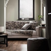 Ριχτάρι 361 15 Carbon Grey Gofis Home Πολυθρόνα 180x180cm Βαμβάκι-Ακρυλικό