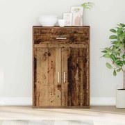 vidaXL Πλαϊνό γραφείο Παλιό ξύλο 60 x 30 x 84 εκ Επεξεργασμένο ξύλο