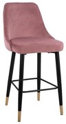 Σκαμπό Bar Paige HM8519.02 Apple 51Χ57Χ110Υ εκ. Σετ 2τμχ Velvet, Metal
