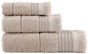 Σετ Πετσέτες (30x50 + 50x90 + 70x140) Plush - Pink - Nima Home