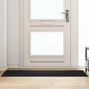 vidaXL Μαύρο Ορθογώνιο Πατάκι Πόρτας 60x180 εκ
