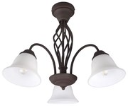 Φωτιστικό Ημιοροφής Trio Lighting Rustica 601000324 Σκουριά Χαλκού