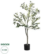 Artificial Garden OLIVE TREE 20053 Τεχνητό Διακοσμητικό Φυτό Ελιά Υ120cm  Globostar-20053-Πράσινο 20053