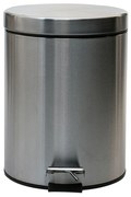 Estia 02-0059 Inox Καλαθάκι Μπάνιου 5lt, Inox