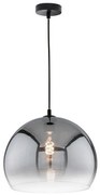 Κρεμαστό Φωτιστικό Οροφής Φ30 Φιμέ Amos 60835 Fischer Honsel-60835-Φιμέ/Smoke 60835