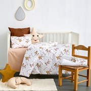 Σεντόνια Κούνιας (Σετ) Sb Home Baby Music Pink