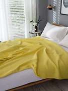 Κουβέρτα πικέ Eliot Yellow Υπέρδιπλη (220×240)