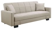 Καναπές Κρεβάτι KELSO Ύφ.Cappuccino/Αποθ.Χώρος 197x81x80cm Bed:105x176x38cm