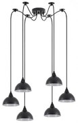 Κρεμαστό Φωτιστικό Οροφής Μαύρο ADEPT 77-9057 Homelighting 77-9057 Μαύρο