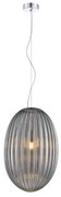Κρεμαστό Φωτιστικό Οροφής 1xE27 Γυαλί Φ30cm AP SunLight-AP9003-1BSG-Φιμέ/Smoke AP9003-1BSG