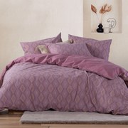 Παπλωματοθήκη Μονή (Σετ 170x240) 2 Όψεων Nef-Nef Homeware Smart Shreder Mauve