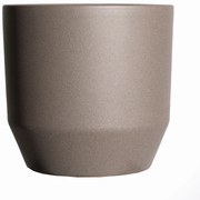 Supergreens Κασπώ Κεραμικό Nola Στρογγυλό Καφέ 21.5x21.5x21 εκ. - 2870-8 - 2870-8