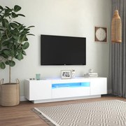 Έπιπλο Τηλεόρασης με LED Γκρι 160x35x40 εκ. 804427