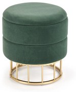 MINTY stool, color: dark green DIOMMI V-CH-MINTY-PUFA-C.ZIELONY DIOMMI-60-21540