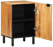 vidaXL Ντουλάπι Μπάνιου Καφέ 38 x 33.5 x 58 εκ. Μασίφ ξύλο ακακίας