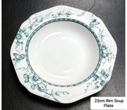Πιάτο Βαθύ Πορσελάνης 23εκ. Tiffany Green Oriana Ferelli PR24324G02