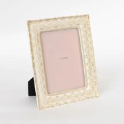 Κορνίζα Για Φωτογραφία 15x20cm 756-12078 21,3x26,3x2,2cm White-Gold Estheti Home Πολυρεσίνη