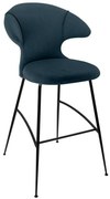 Σκαμπό Μπάρ Time Flies 590-15C5912-3 51x56x112cm Jet Air blue-Black Umage