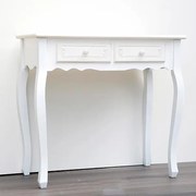 ΚΟΝΣΟΛΑ ΞΥΛΙΝΗ ΛΕΥΚΗ 80x40x75cm