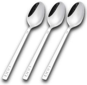 Κουταλάκια Γλυκού Harmony (Σετ 3Τμχ) 10-121-053 20cm Inox Nava Stainless Steel