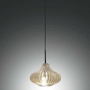 Φωτιστικό Οροφής Budelli 3723-40-167 1xE27 40W Φ26cm 200cm Champagne La Mia Luce