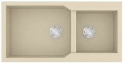 Sanitec Granite 803 Ocra Ένθετος Νεροχύτης 98 2B