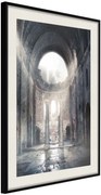 Αφίσα - Ruins of a Cathedral - 40x60 - Μαύρο - Με πασπαρτού