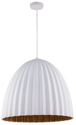 Φωτιστικό Οροφής Telma M 32023 43x50 White-Copper Sigma Lighting Υαλοβάμβακας