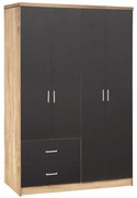 ΝΤΟΥΛΑΠΑ 4ΦΥΛΛΗ BRIANA ME 2 ΣΥΡΤΑΡΙΑ HM339.04 SONAMA-ΓΚΡΙ 120Χ42,5Χ180,5εκ.