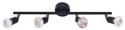 Φωτιστικό Οροφής Spot SE 140-B4 77-3557 Saba Black Mat Homelighting Μέταλλο