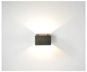 Απλίκα Φωτιστικό Τοίχου LED 9W W13CM Αλουμίνιο Luma Lighting-123-01454-17-black-Μαύρο 123-01454-17-black