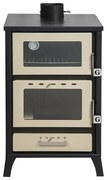 Σόμπα ξύλου MG 500 22kW GEKAS STOVES 107-BEIGE Μπεζ