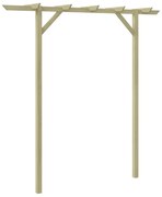vidaXL Πέργκολα Είσοδος 200 x 40 x 205 εκ. Ξύλινη