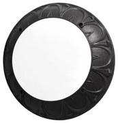 Φωτιστικό Ø35,5cm Εξ. χώρου Απλίκα Μαύρη IP66 Ε27 Fumagalli  Rita Black 1T3.000.AYE27