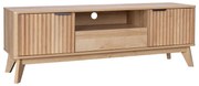 Έπιπλο τηλεόρασης Hamea mdf σε φυσική απόχρωση 145x39,5x49εκ Υλικό: MDF WITH VENEER 086-000021