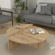 Megapap Τραπεζάκι Σαλονιού Nilvia Sapphire Oak