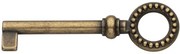 Roline 464 Κλειδί Ντουλάπας από Ζάμακ Old Silver 74x22mm