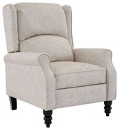 Πολυθρόνα-Μπερζέρα Simple Relax Ε7144,3 72x84x97cm Ecru