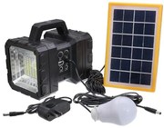 Ηλιακό φως LED Solar Set Jd 998 προβολέας και λάμπα