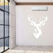Διακοσμητικό τοίχου Λαμαρίνα Kp29 Animal - 0,80mx1m, Λευκό