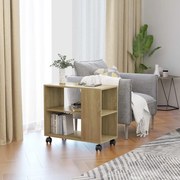 Τραπέζι Βοηθητικό Sonoma Δρυς 70x35x55 εκ. Επεξεργασμένο Ξύλο 802123