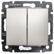 Διακόπτης κομμυτατέρ Valena LEGRAND-770105-Αλουμίνιο 770105
