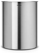 Brabantia 647266 Κάδος Απορριμμάτων Γραφείου 15L, Matt Steel