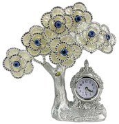 Διακοσμητικό με μπλε μάτια με ρολόι - Decoration with blue eyes