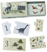 Σετ 10 Παζλ Α Little Lovely Company Dinosaurs PGCPDI02