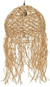 Φωτιστικό Οροφής Amelon Inart E27 Φυσικό Φ40X110 εκ 311-000005-311-000005-Καφέ 311-000005