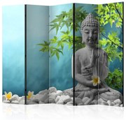 Διαχωριστικό με 5 τμήματα - Meditating Buddha II [Room Dividers] 225x172